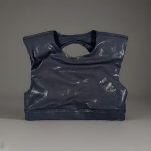 Alo Yoga Super Shine Flash Sports Bra Shine Women's Size S Sexy Athleisure -EUC